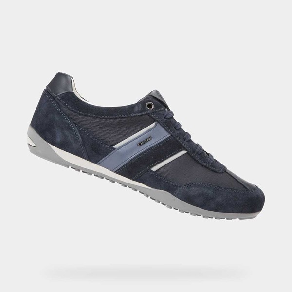 Geox Respira Dark Navy Mens Sneakers SS20.8KG354